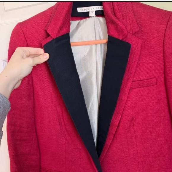 VERONICA BEARD DICKEY BLAZER TUXEDO - Picture 3 of 13